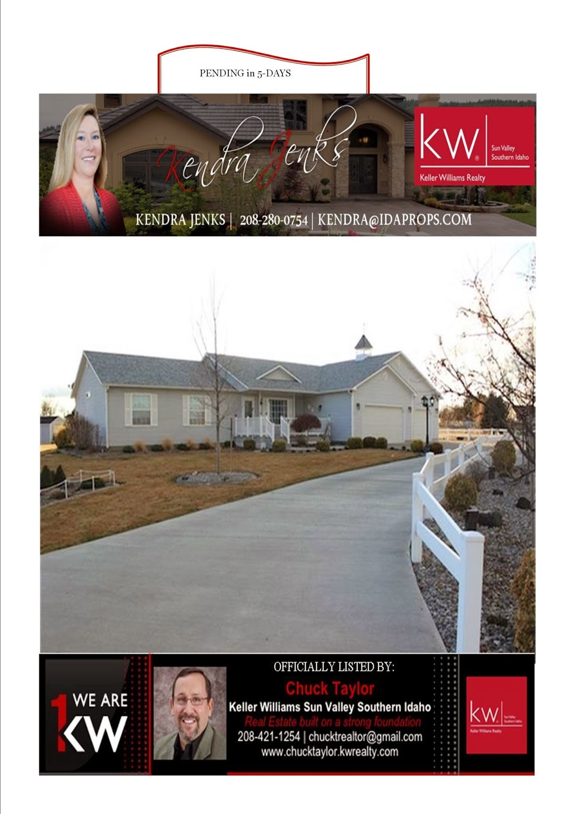 Kendra JenksKeller Williams Sun Valley Southern IdahoReal Estate