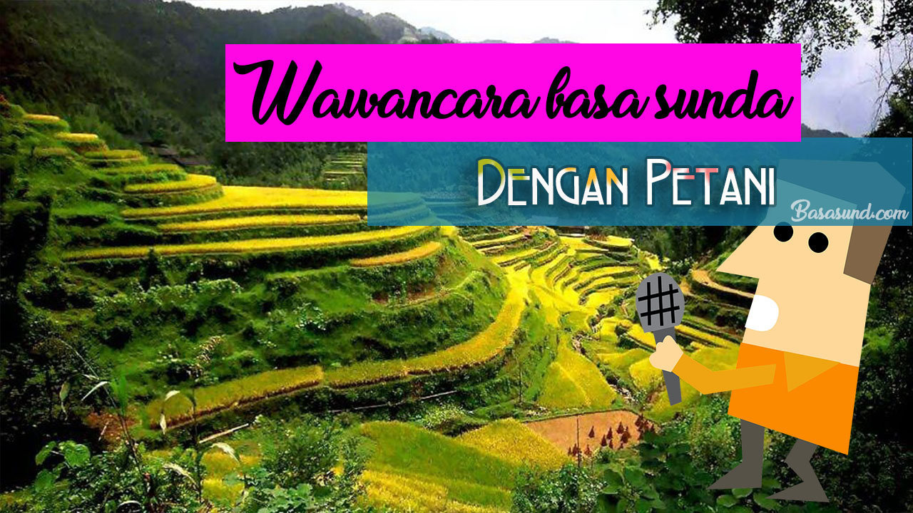 20 Contoh Teks Pertanyaan Wawancara Dengan Petani Bahasa Sunda