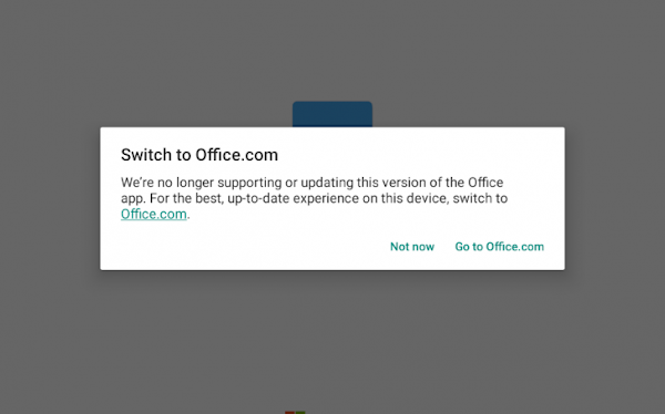Microsoft está a acabar com o suporte para aplicações Android do Office nos Chromebooks