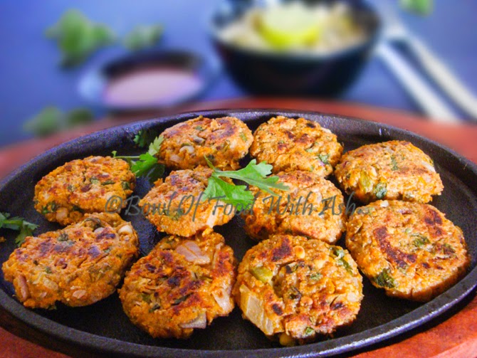 Oats and Sprouts Cutlet Oats and Sprouts Cutlet