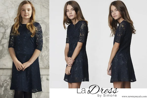 Dutch Princess Ariane wore LaDress Ellie Flared Lace Dress