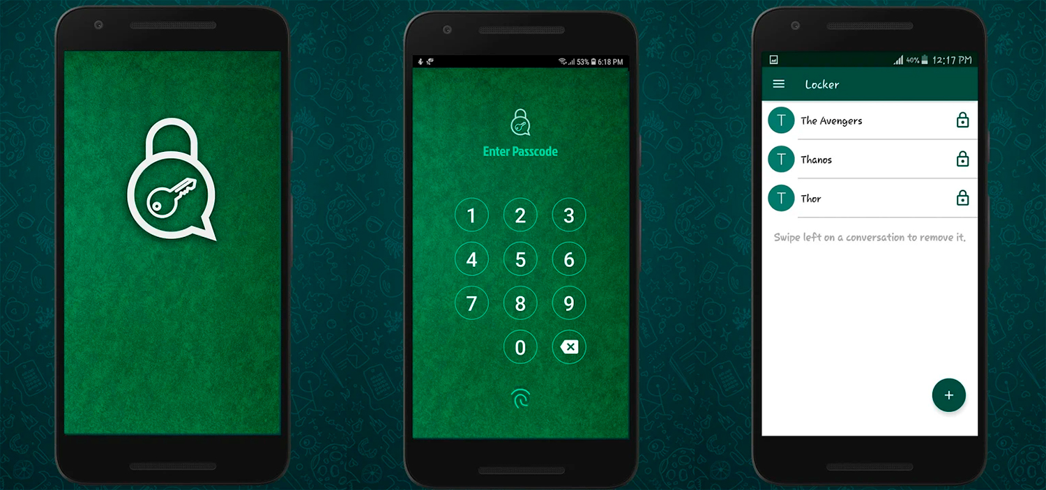How to put a password in WhatsApp