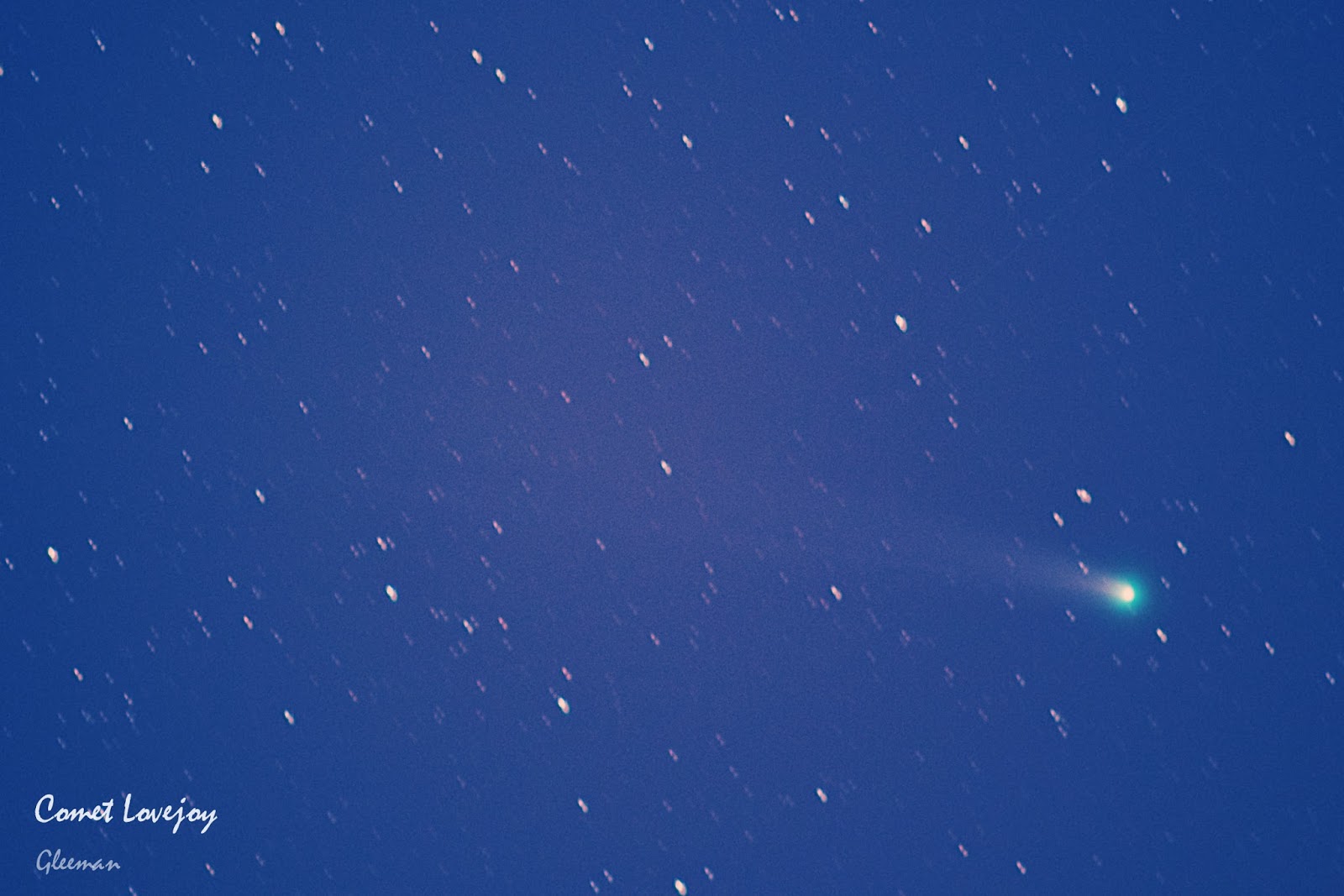  Comet Lovejoy,Pentax K5+O-GPS1 w/DA*200, DSS Stacked & cropped