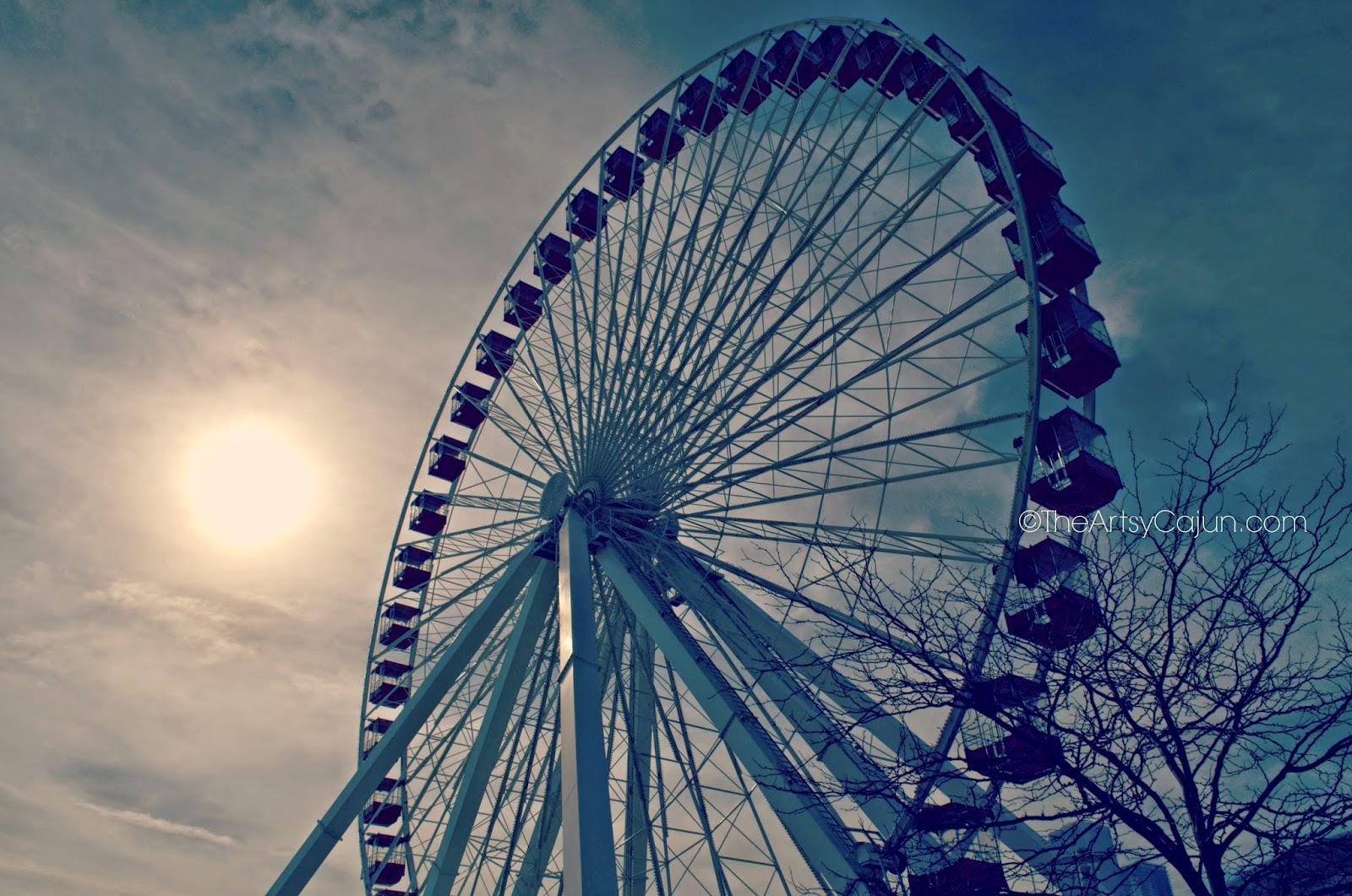 Divergent Ferris Wheel Scene