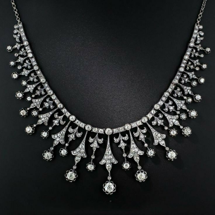 Bridal diamond necklace