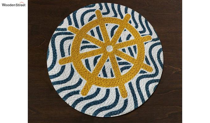 Black and Yellow Cotton Table Placemats