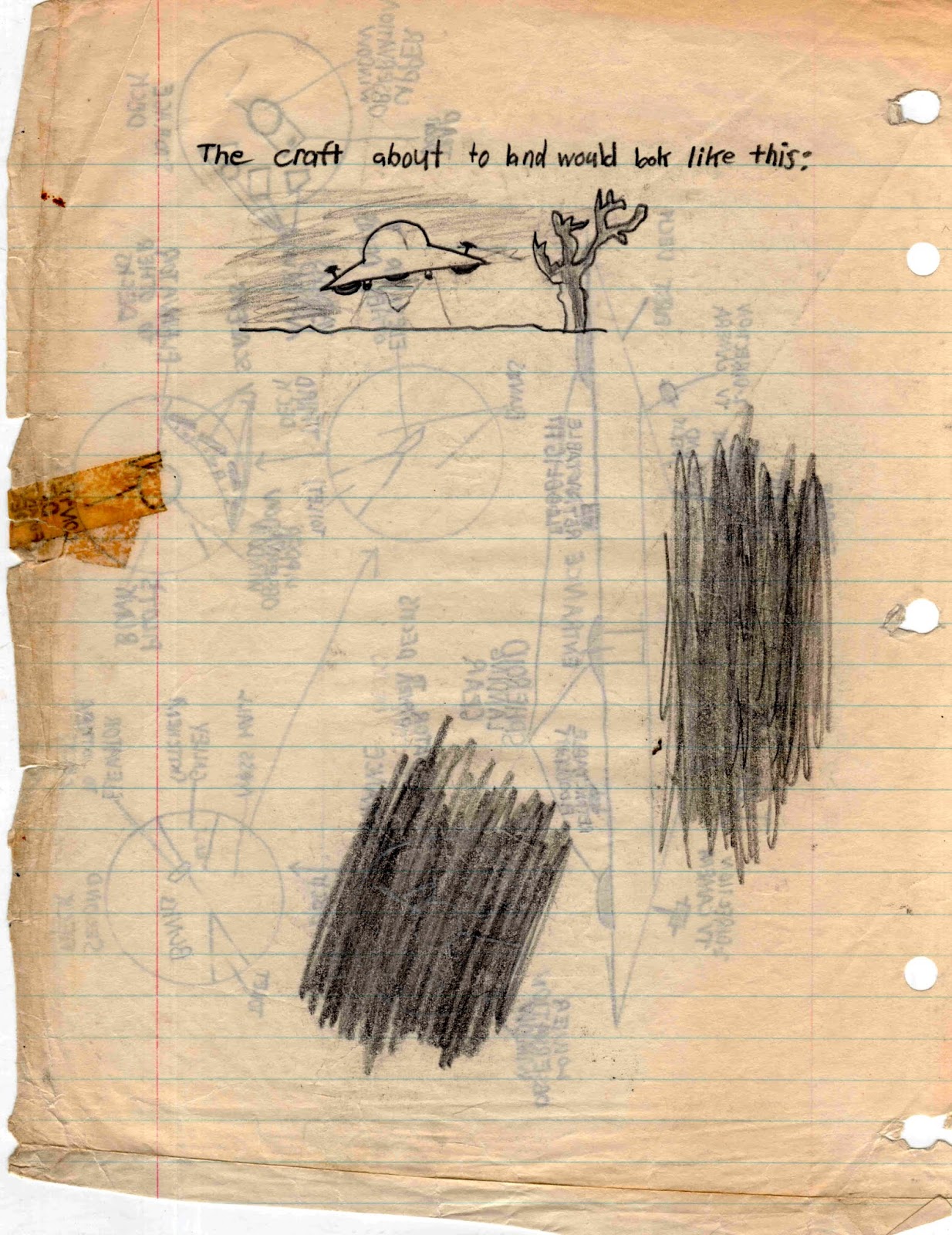 Mark's Super Blog My Flying Saucer Blueprints