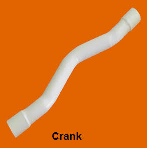 PVC crank