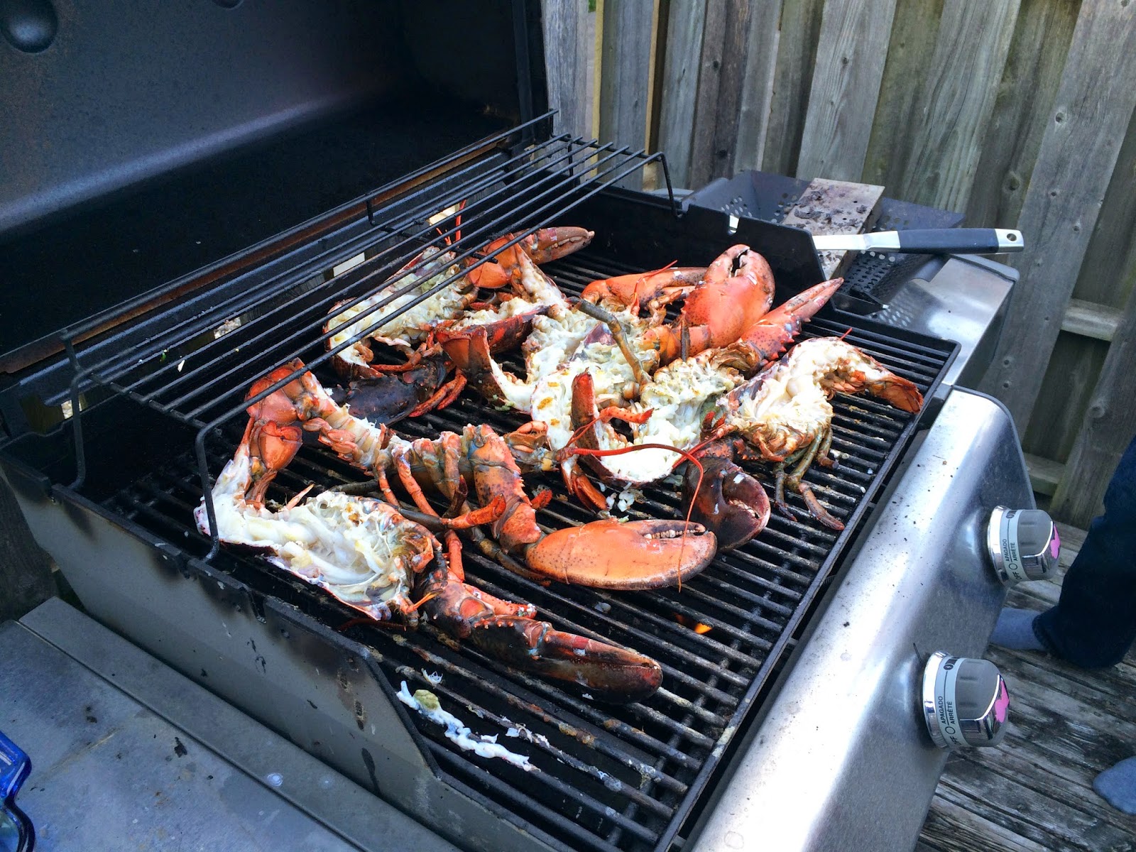 Sevengrams A LOBSTER BARBECUE AND ALL THE SIDES