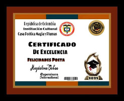 CERTIFICADO DE EXCELENCIA A HELIOS MAR