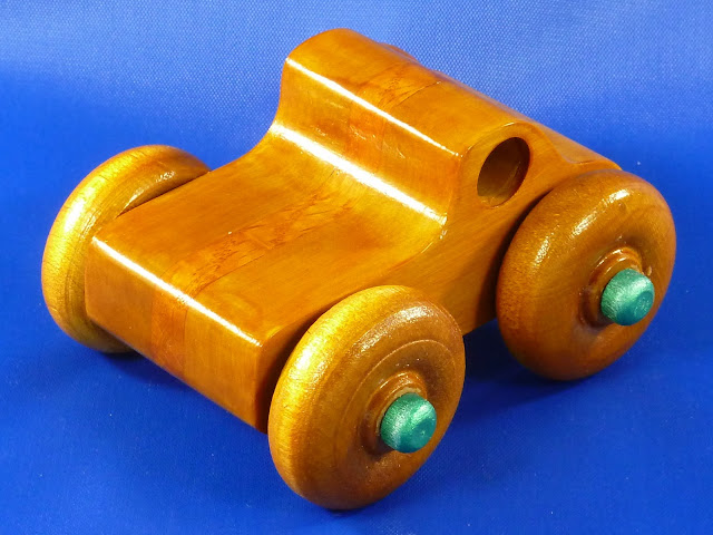 Handmade Wood Toy Monster Truck, Based on the Play Pal Series Pickup Truc