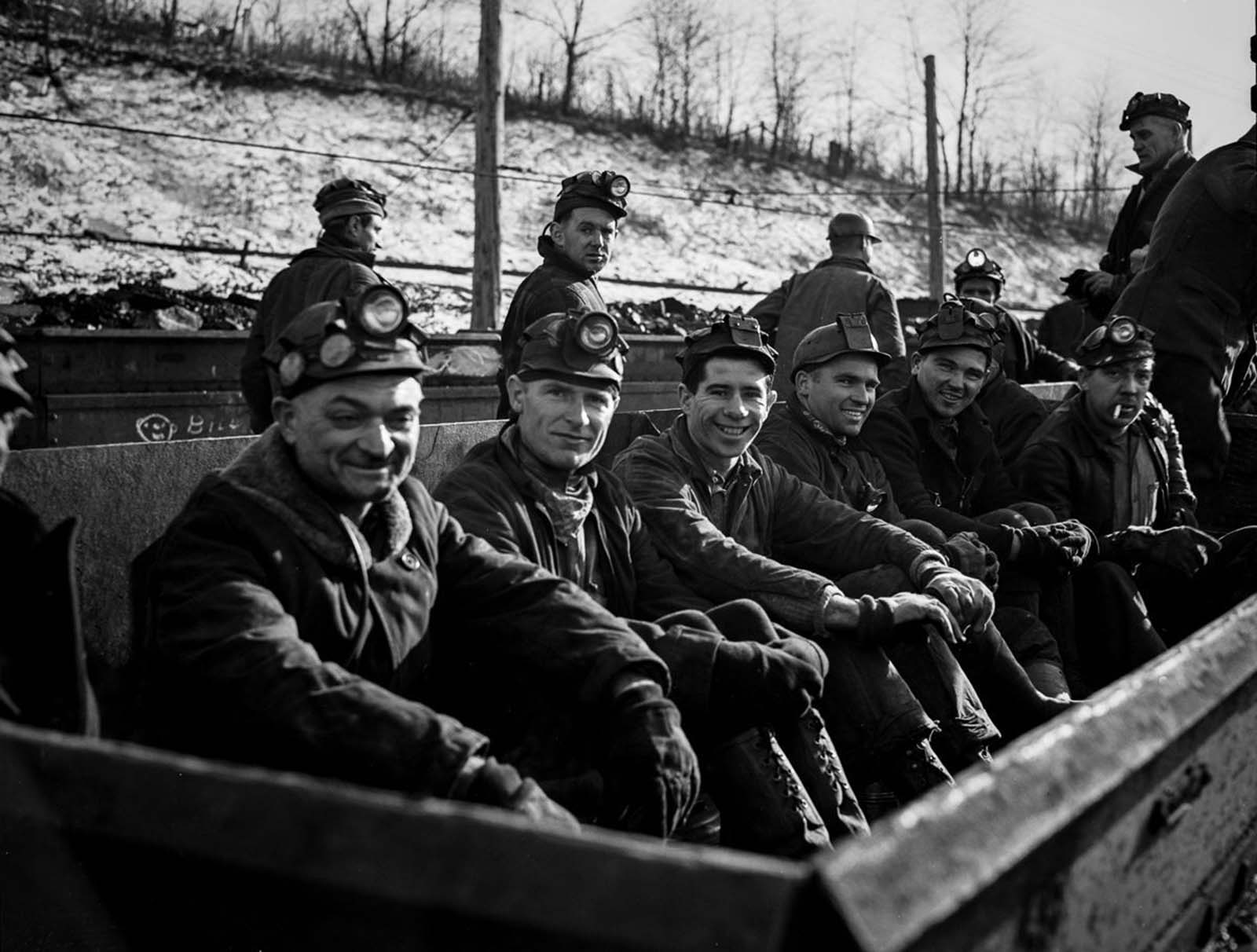 pennsylvania coal miners pictures