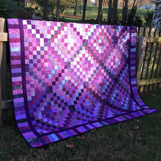 Quilting Land Scrappy Trips Quilt