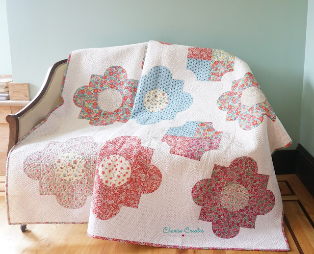 Charise Creates Liberty Fabrics "Flower Show Midsummer"