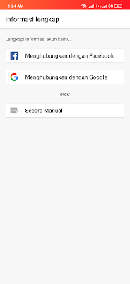 Daftar Manual dari Aplikasi Dent Android