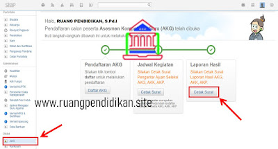 Rapor Hasil AKG, AKK Dan AKP Madrasah