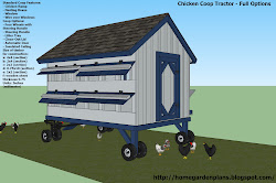 chicken plans tractor coop wheels clean tray t300 building components options build litter lid