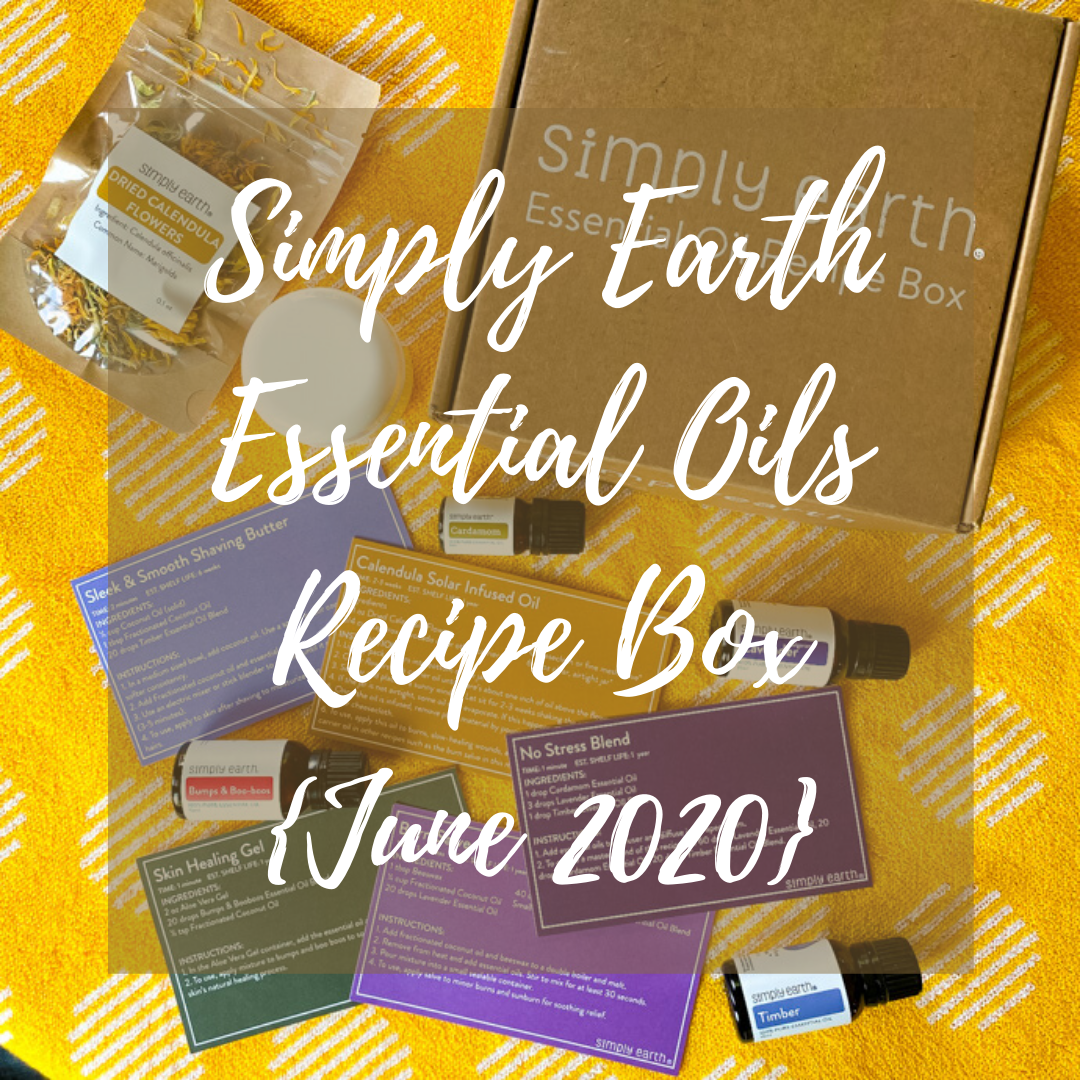 simply earth essential oils recipe box