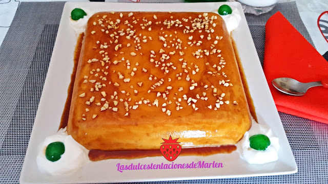 Tarta-Flan de Queso y Almendras