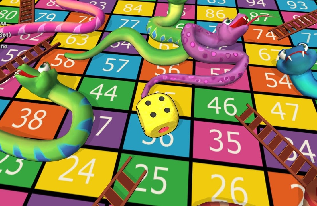 Snakes, Dots and Ladders is the ultimate 2 in 1 game. Play the