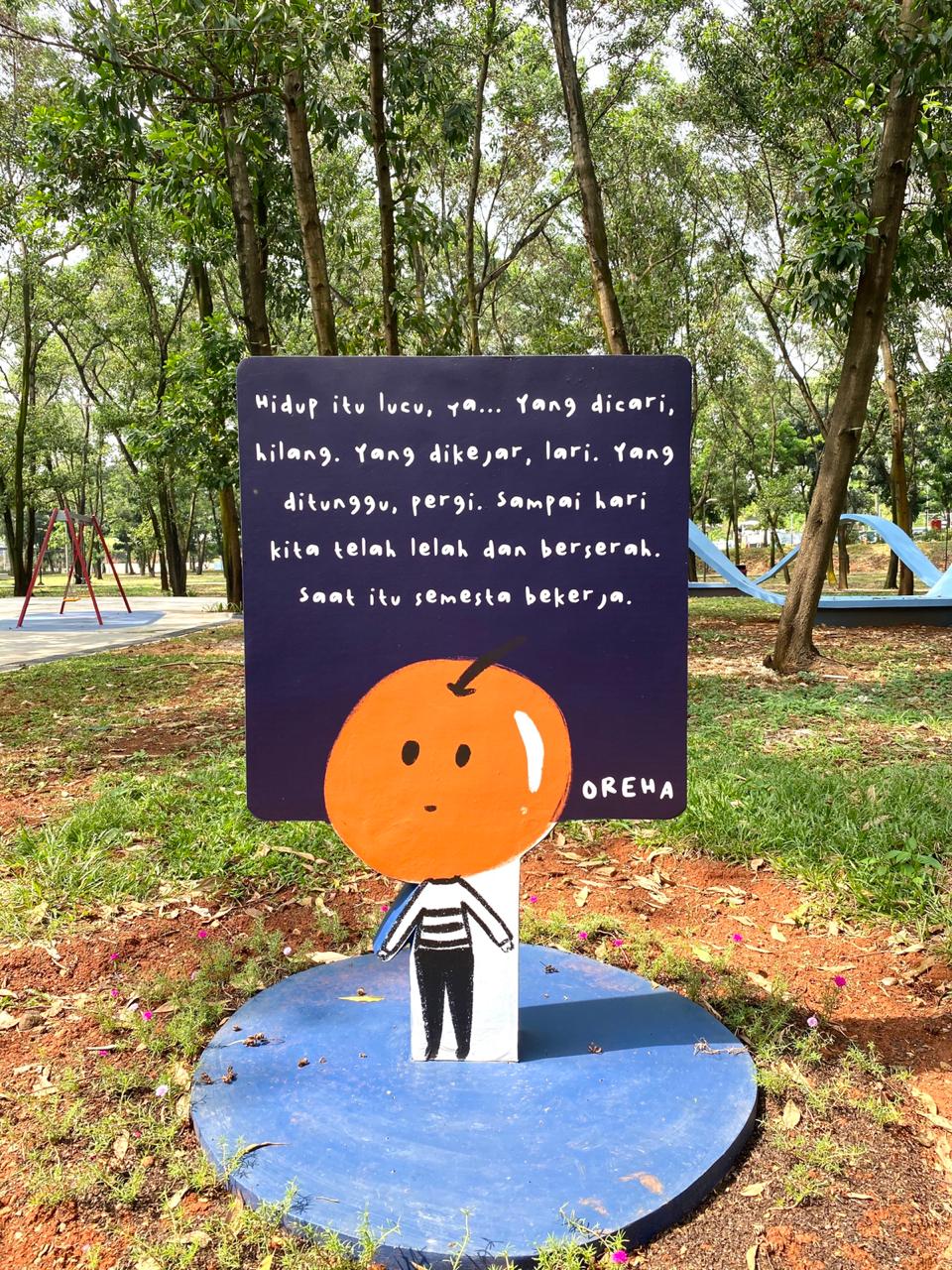 Taman Kota NKCTHI Ditengah Masa Pandemi