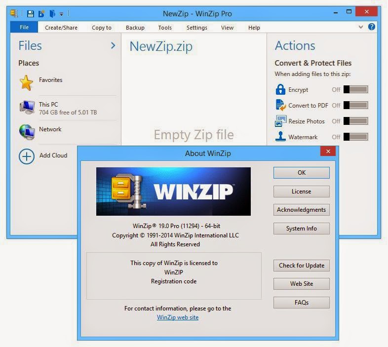 winzip 17 full version free download with key
