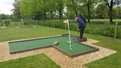 Eaton Park Crazy Golf course in Norwich (May 2017)
