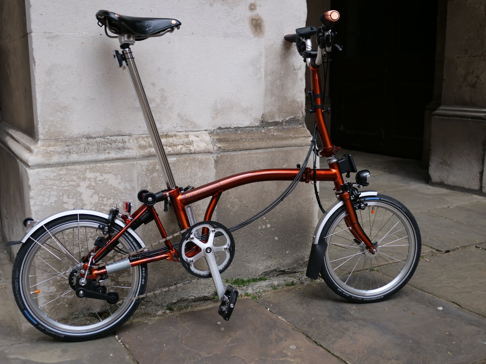 My Orange Brompton: I have got it all wrong with Brompton!!