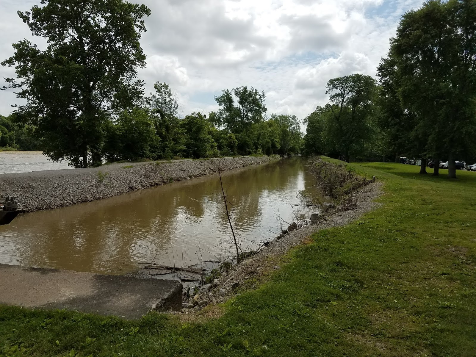 goldenshoe RV trip Mary Jane Thurston State Park, Grand Rapids, Ohio