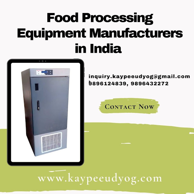 Get Best Food Processing Equipment Manufacturers in India Kaypee Udyog