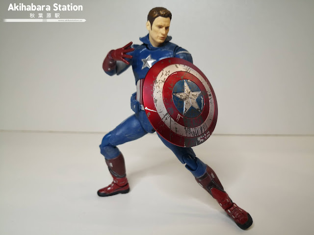 Review del S.H.Figuarts Captain America y Thor - Avengers Assemble - e Iron Man mk6 Battle Damage ed.