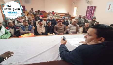 Important meeting of the Block Development Officer with PDS shopkeepers