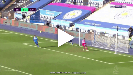 ملخص وأهداف مباراة ليفربول وليستر سيتي 1 / 3 اليوم