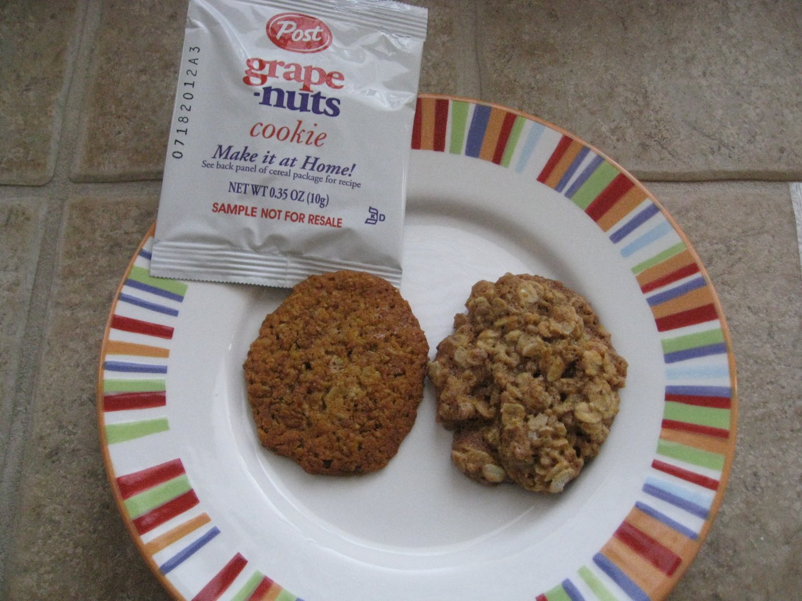 Cindy deRosier My Creative Life GrapeNuts Cookies