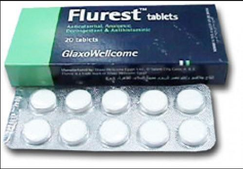 فلورست اقراص لعلاج نزلات البرد  Flurest N Tablets