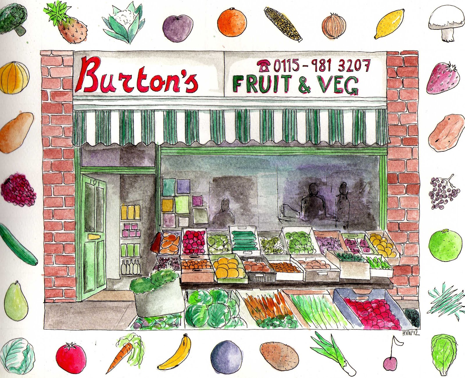 Melton Road businesses in West Bridgford A FRUIT and veg shop in West