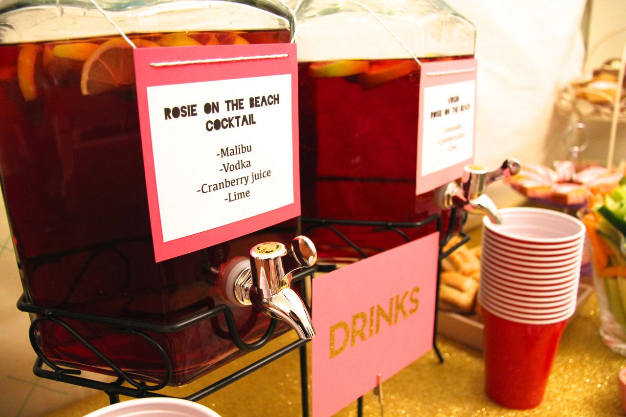 bridal shower drinks bridal shower drinks