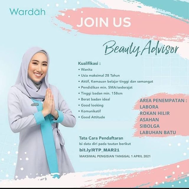 Lowongan pekerjaan wardah