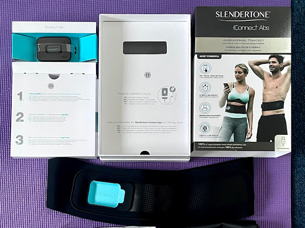 Slendertone Connect Abs Toning Belt Review and unboxing 