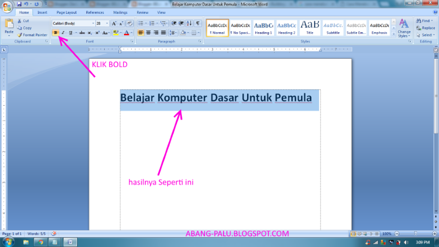 Cara Memblok Semua Teks Dengan Keyboard Terkait Teks
