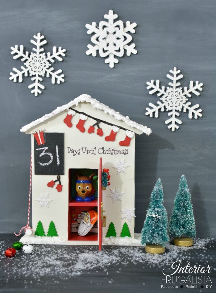 Christmas Countdown Advent Calendar House