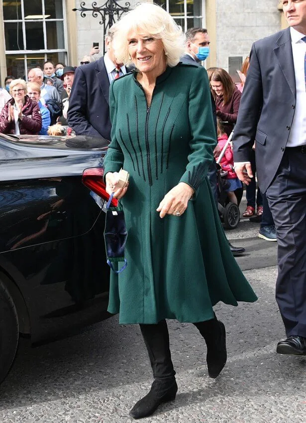 The Duchess wore a green dress. Belfast become a UNESCO City of Music by 2023