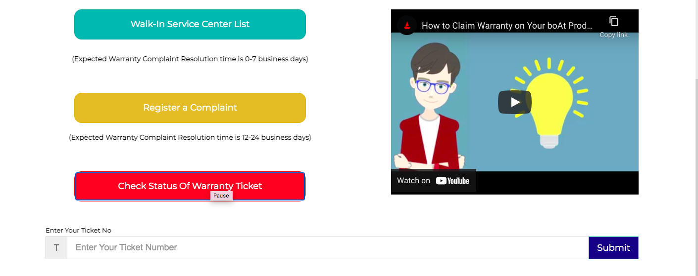 How to claim Boat Warranty?