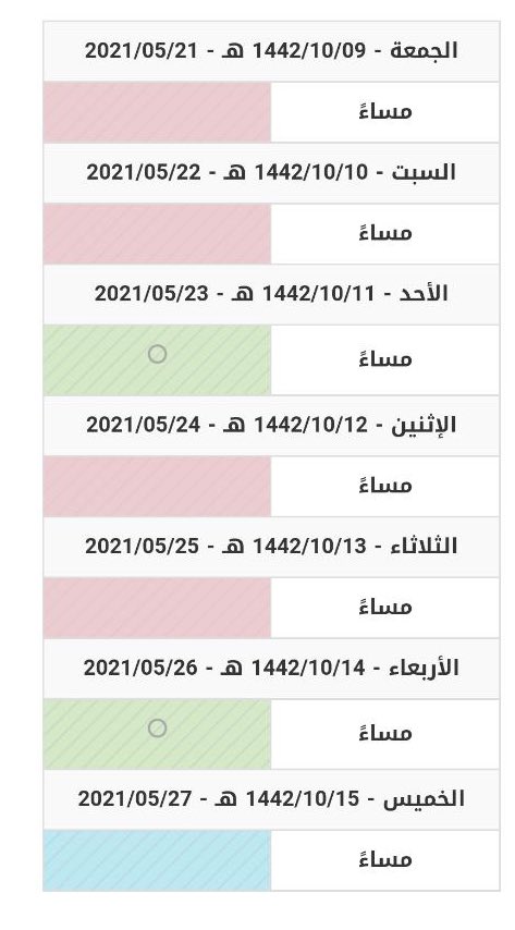 المواعيد الجديدة للاختبار التحصيلي 1442 هــــ المواعيد الجديدة للاختبار التحصيلي 1442 هــــ