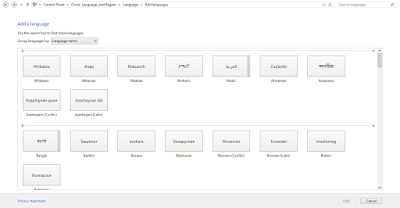 menambah bahasa windows