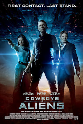 cowboys & aliens 2011 poster cover