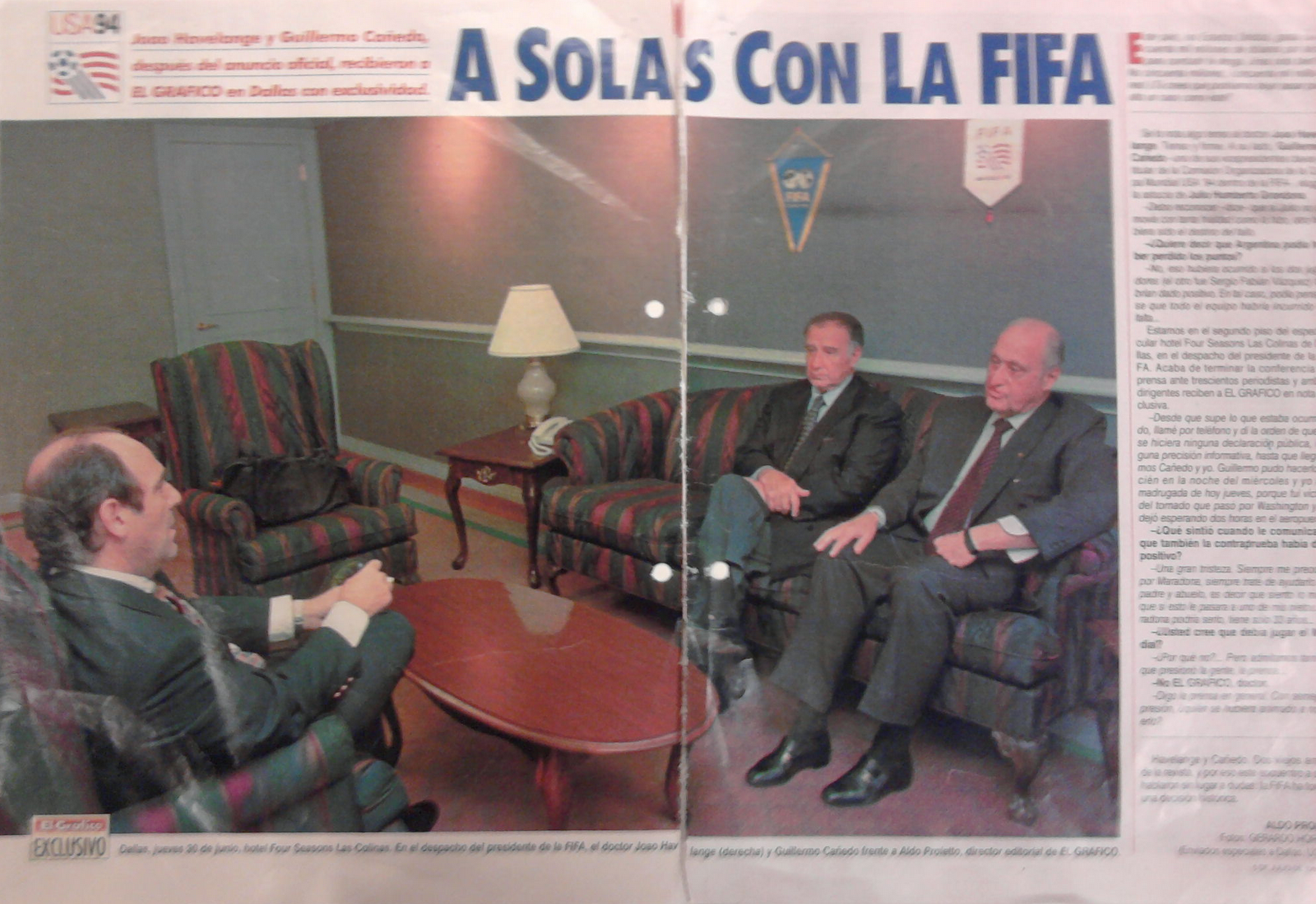 EL DOPING DE D10S: MARADONA Y EL DÓPING DEL '94