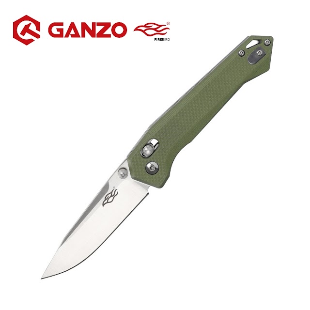 มีด Ganzo รุ่น FB7651 GR ด้ามสีเขียว