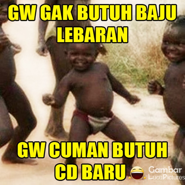 Kumpulan Gambar Meme Baju Lebaran, Bikin Sakit Perut Liatnya