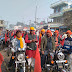 श्रीराम मंदिर निर्माण के लिए निकाली मोटरसाइकल रैली 